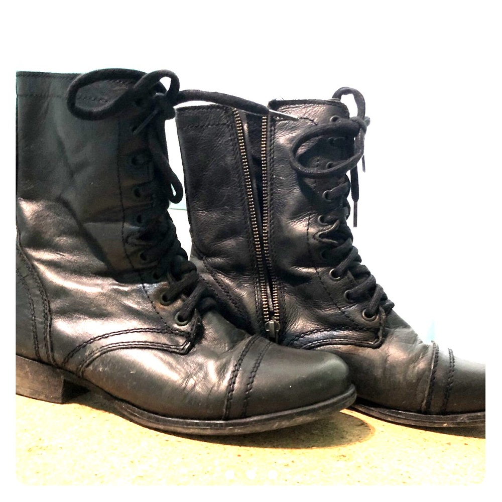 Black Combat Boots